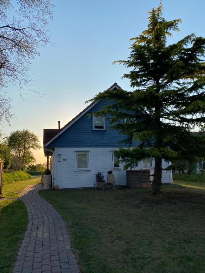 Freistehendes Einfamilienhaus Mit Boddenblick Naehe Ostsee Fuhlendorf  Exterior foto
